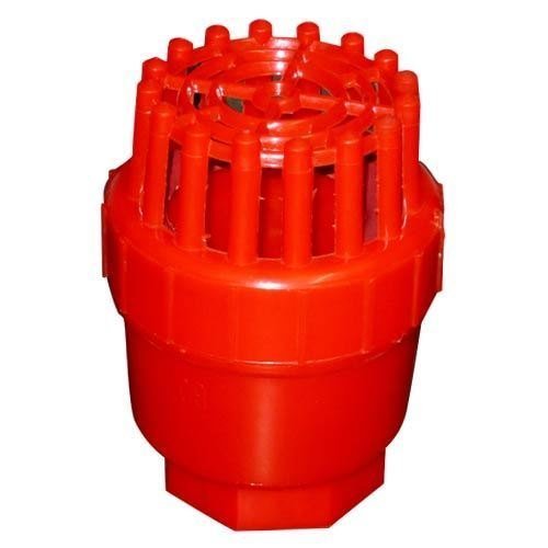 Cylindrical Plastic Foot Valves, Size: Standard