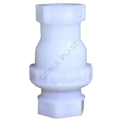 GOKUL Screwed PP Non Return Valve, Size: 25Mm 300Mm, PP NRV