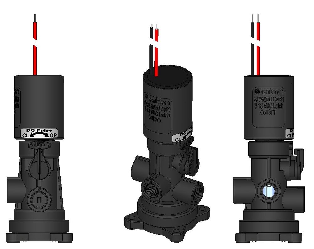 Plastic Solenoid Valve and Hydraulic Pressure Relief Valve, Size: 1-6