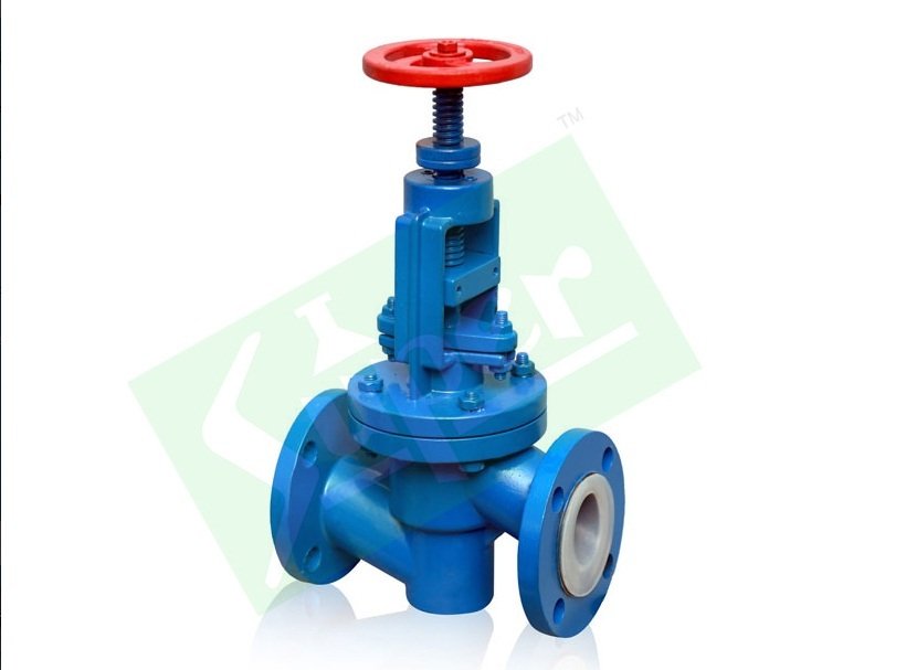 Super PTFE Lined Globe Valve, Size: 25nb-200nb, SILPL