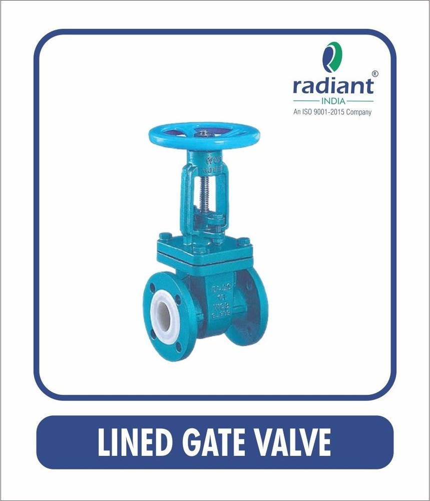 PTFE/FEP/PFA Lined Gate Valve