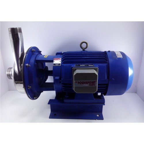 POWERPOINT Single Stage 1 HP SS 316 Centrifugal Monoblock Pump, Model Name/Number: MSP-3