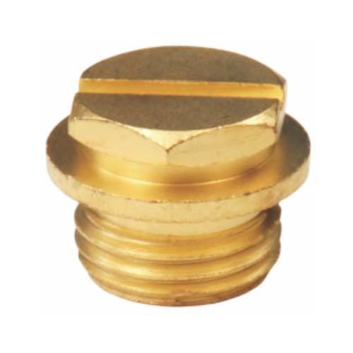 Polished Brass Hex Plug, For Hardware Fitting, Size: 2 Inch