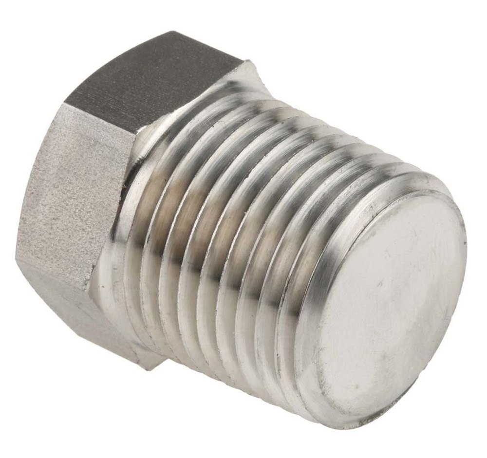 MS Hex Plug, Size: 1/8-2 Bspp