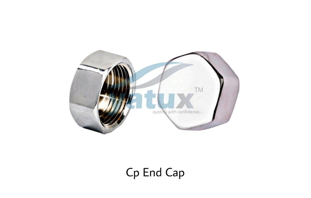 Polished Female, Flange CP Stop End Plug, Size: 1/2 To 1