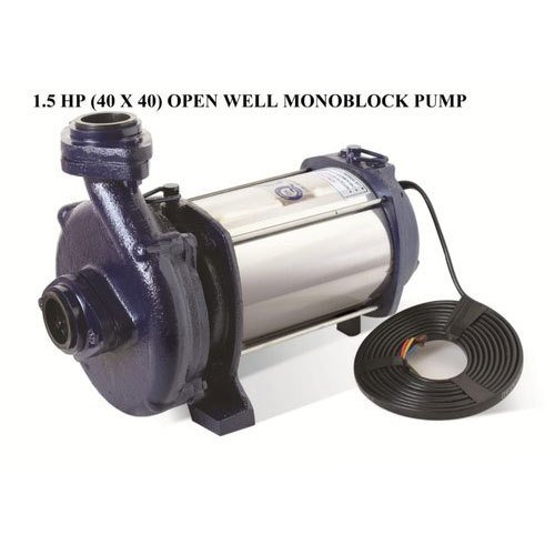 1.5 HP Open Well Monoblock Pump