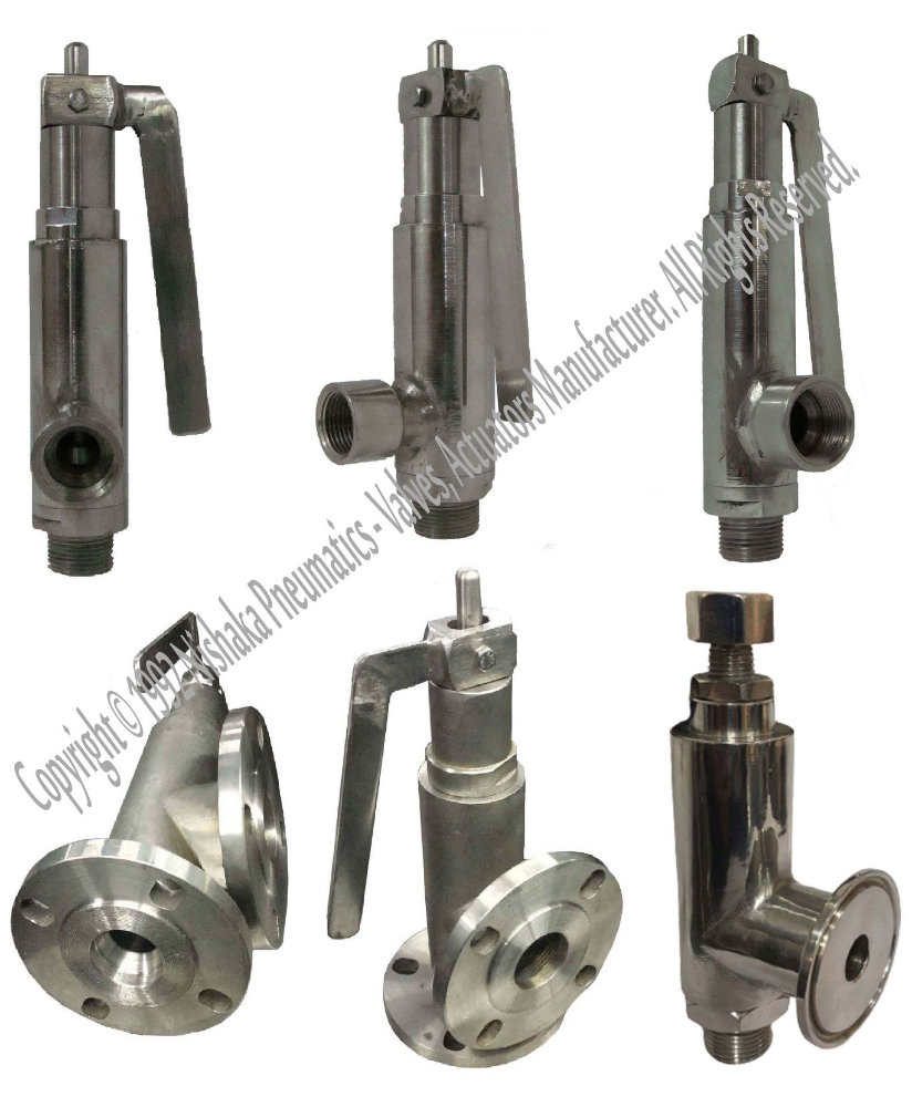 Pneumatic Safety Valve For Industrial, Size: 1/2 To 2up On Request