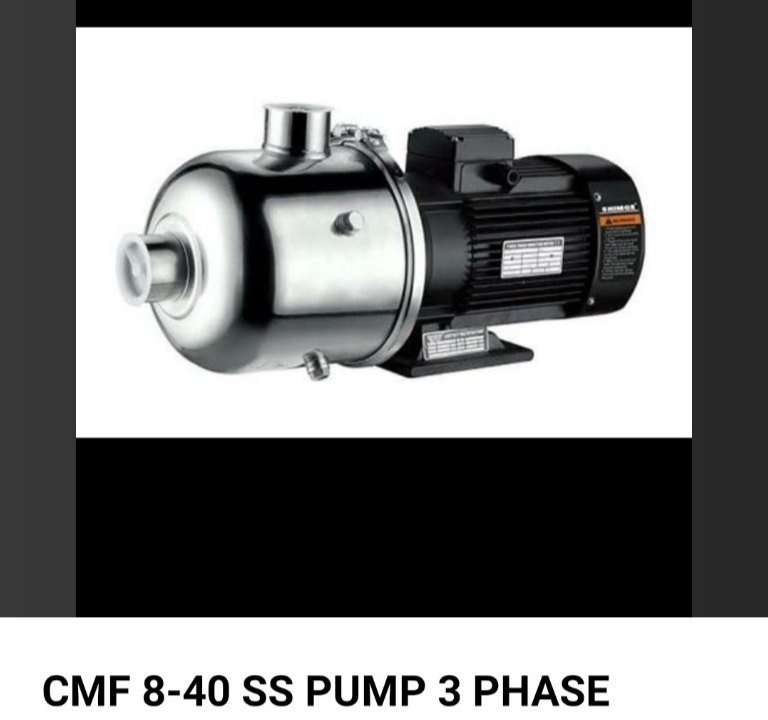 1 - 3 HP Lx Pump Model CMF 8-40T Three Phase