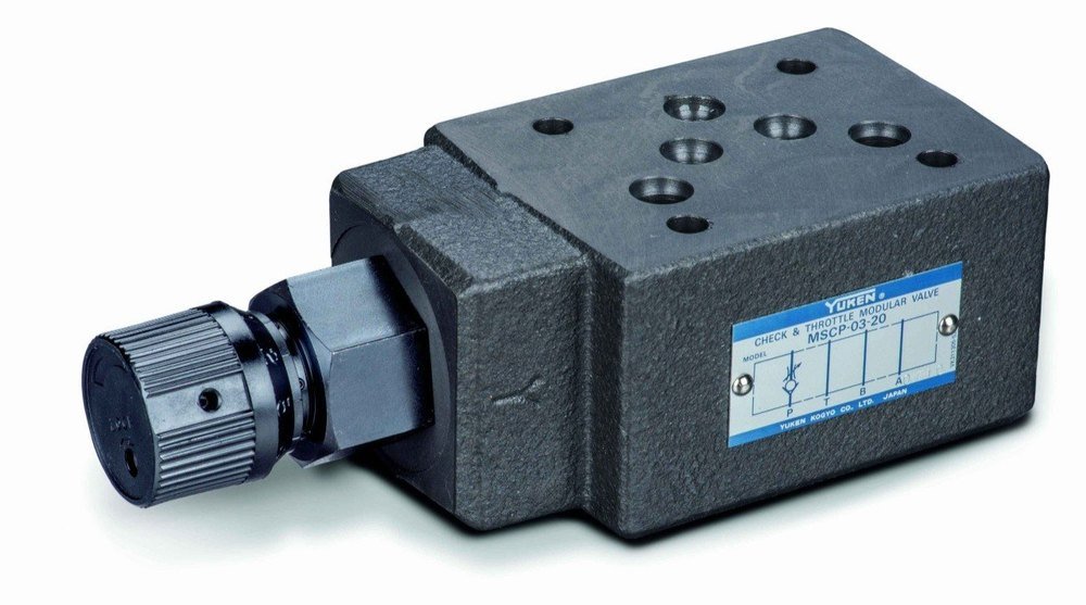 Mild Steel Y Type Yuken MSCP0320 Modular Valve