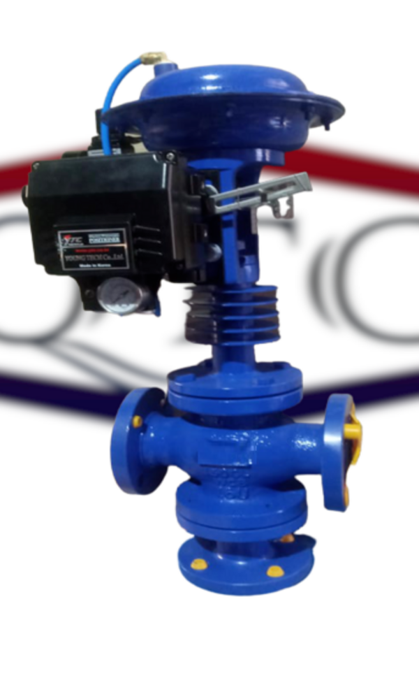 Cast Carbon Steel Pneumatic Diaphragm Control Valve-F/e Asa150 Class, h Table