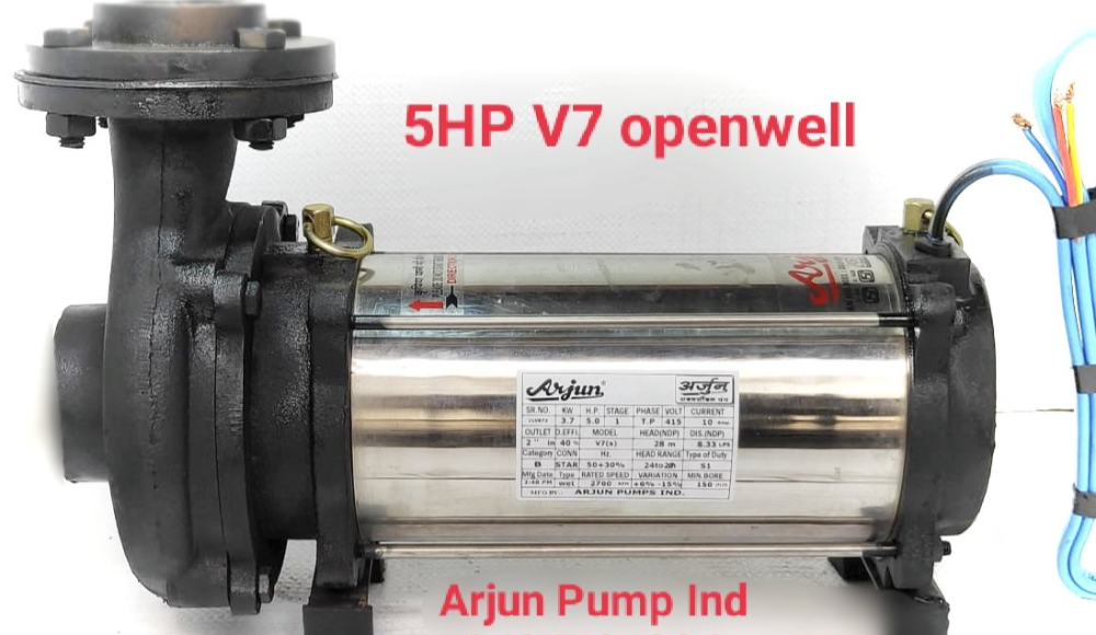 Laxmi 5 - 20 HP V7 Open Well Submersible Pump, For Agriculture, Domestic