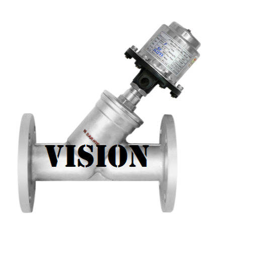 VISION BRAND Stainless Steel Angle Type Control Valve