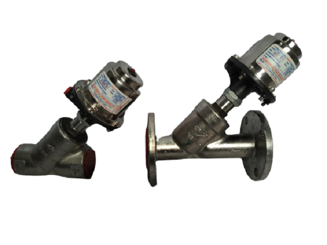 S.s 304 Angle Type On And Off Control Valve