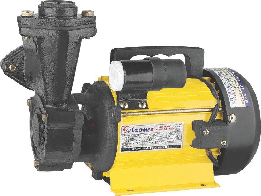 LOOMAX Mini Monoblock Pump, 0.375kw, Model Name/Number: 0.5hp Little Master