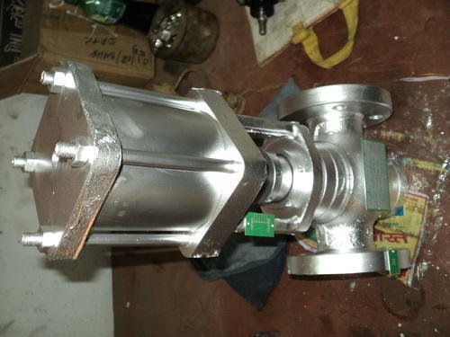 Stainless Steel Cylinder Operated Control Valve, Size: 15 Mm