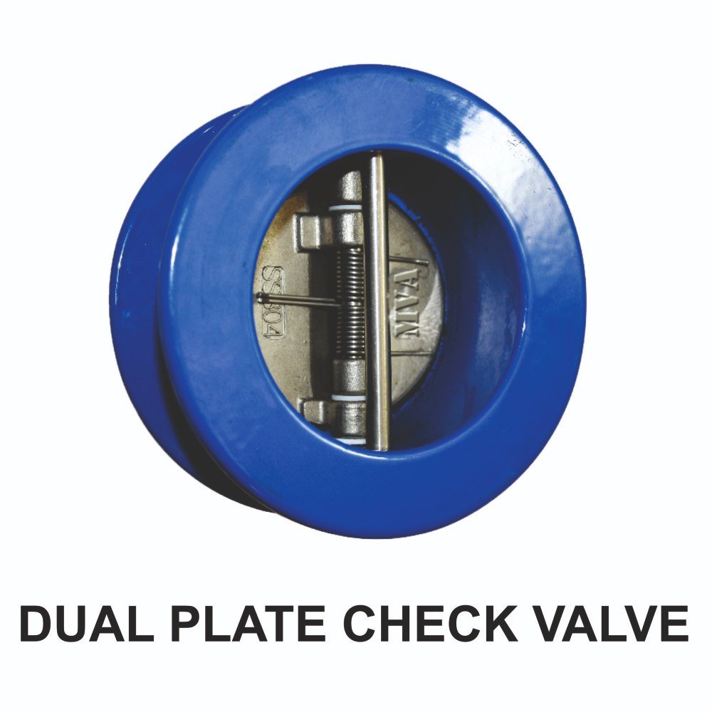 40 Psi Cast Iron Dual Plate Check Valve, Valve Size: 15inch, Size: 2inch