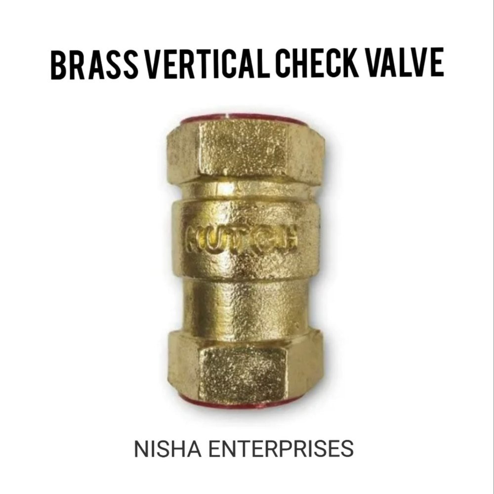 Brass/Bronze Vertical Brass Check Valve, Screwed