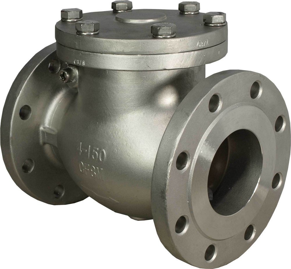 8.5 Psi Stainless Steel Piston Lift Type Check Valve, Screwed