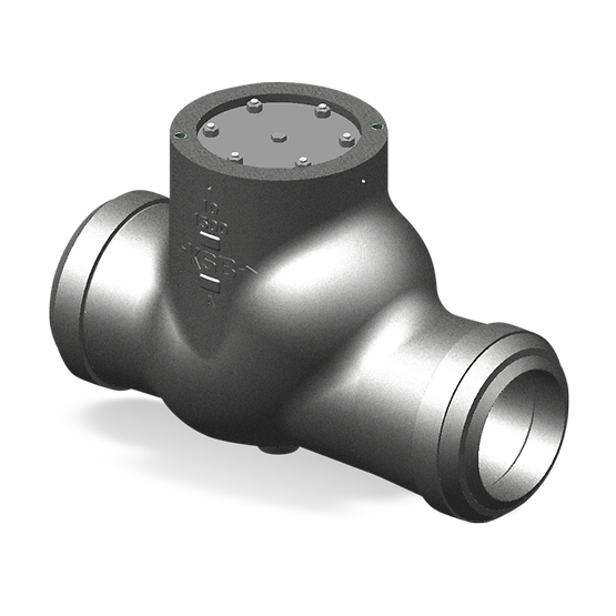 800-#3600 Carbon Steel Pressure Check Valve, Butt Weld, Valve Size: 15mm-50mm