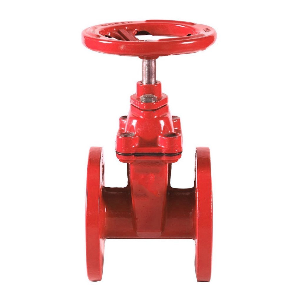 100 mm Resilient Seat Hand Wheel Gate Valve