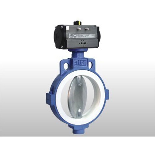 Pneumatic Replaceable Muffler Butterfly Valve