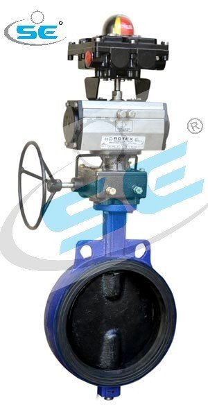 Pneumatic Operated Butterfly Valve