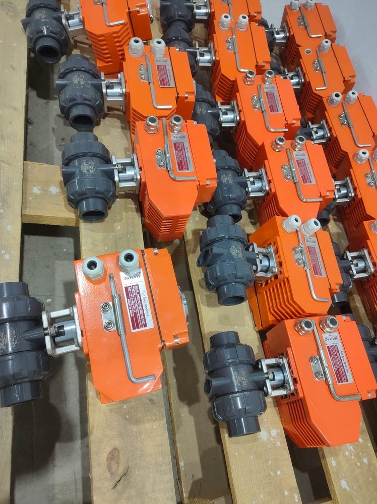 Electrical Actuators UPVC Ball Valve