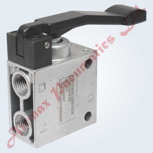 3/2 Way Poppet Type Finger Lever Valve, Model Name/Number: 2AD-LV-302