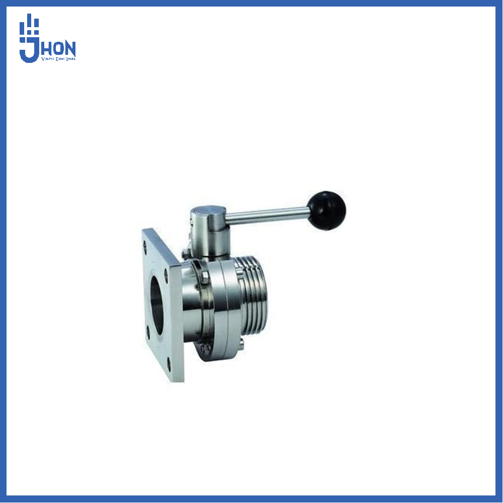 SS Flange End Butterfly Valve