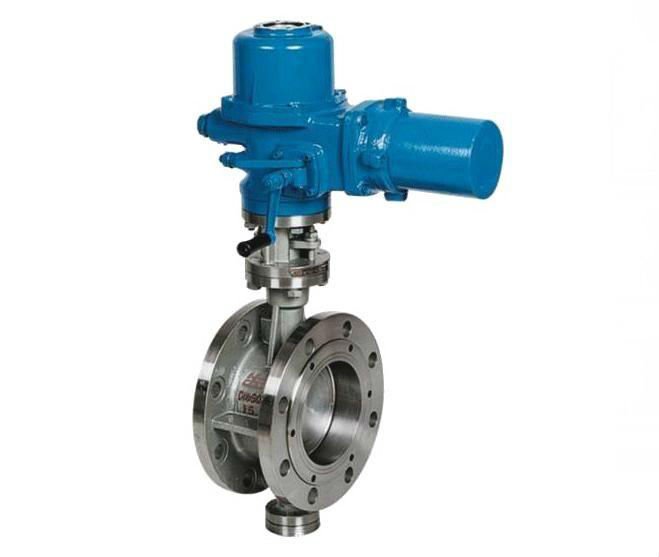 Motorized Metal Seat Butterfly Valve