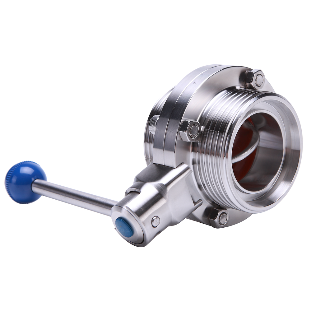 Stainless Steel Threaded Butterfly Valve