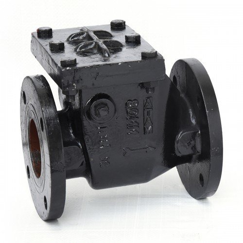 Horizontal 4 Inch Cast Iron Reflux (Non-Return) Valve, For Oil, Flanged End