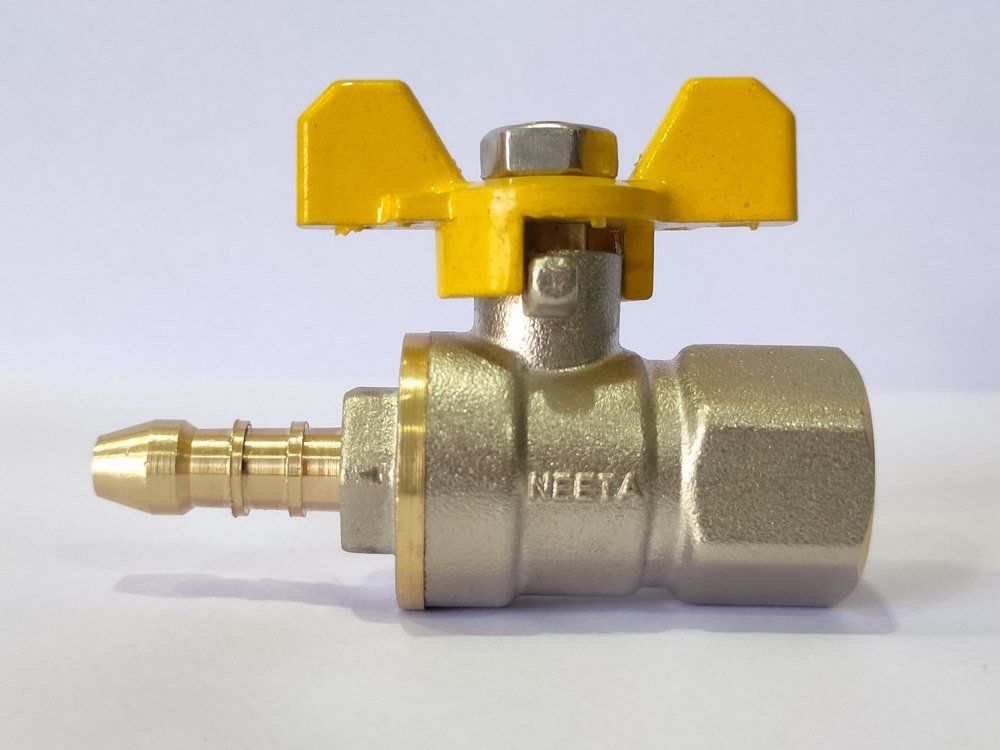 Forged Brass Gas Valve Cock, Size: 8mm To 15mm