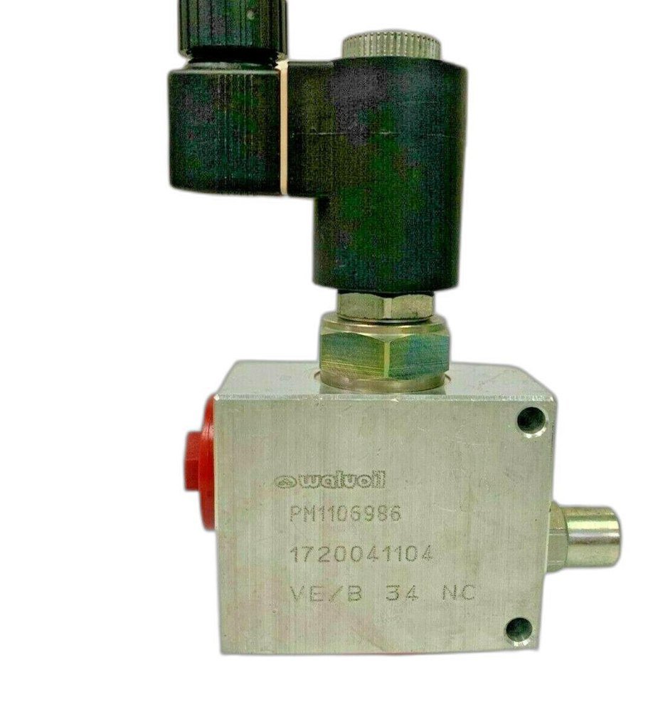 WALVOIL VE/B 34/ NC 2-Way NC Hydraulic Control Valve G3/4 207 bar 24V DC 75 LPM