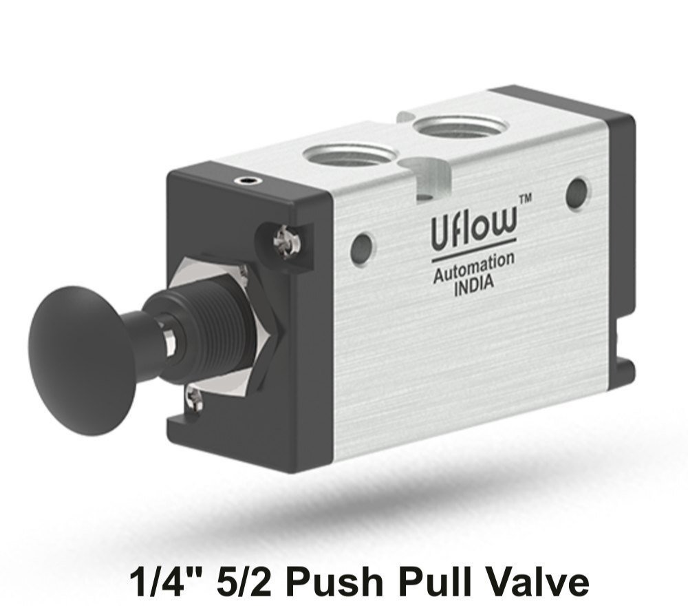 1/4 5/2 Push Pull Valve