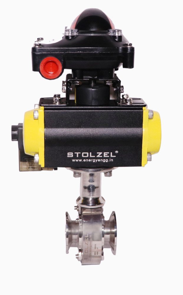 PN16 Air Pneumatic Actuator With Tc End Ball Valve, Size: 15nb To 200nb