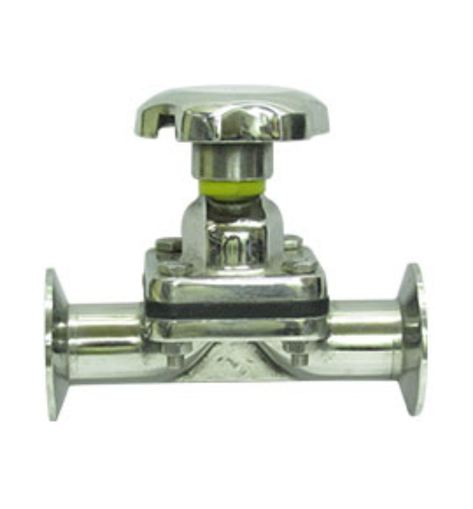 Diaphragm Valve Tri Clover Type, For Industrial, Size: 1 Inch