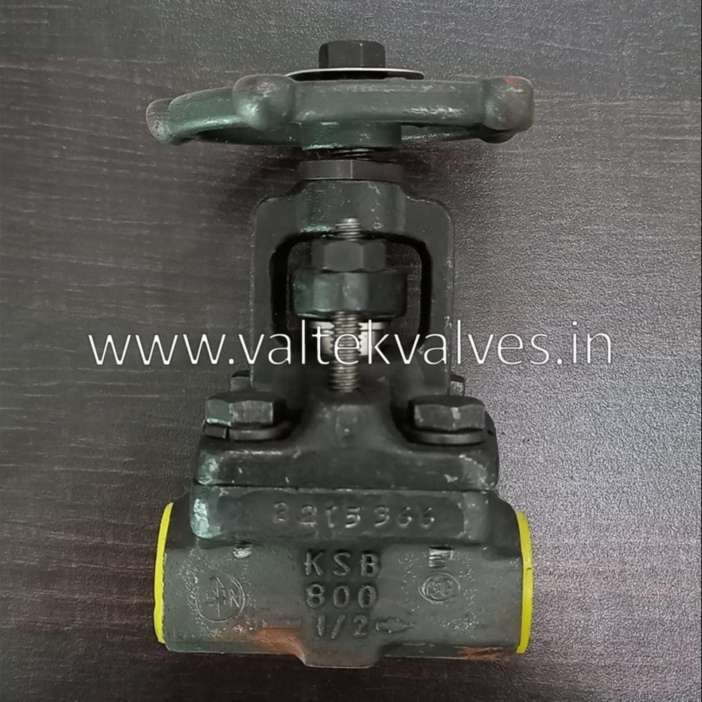 Bolted Bonnet A105 Ksb Forged Globe Valve, For Industrial, Size: 1/2 - 2