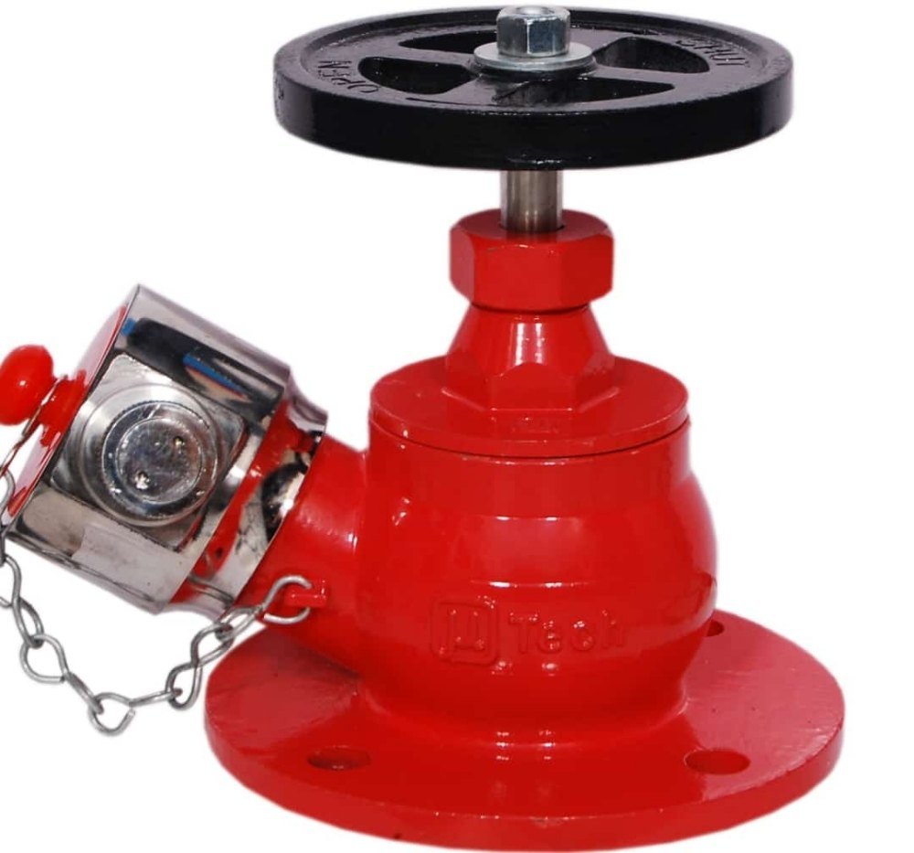 SS Single Headed Hydrant Valve, Size: 65 Mm