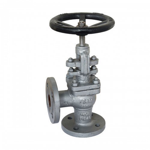 Vertical 1 Inch Cast Carbon Steel Stop Cum Non- Return Valve, Flanged End