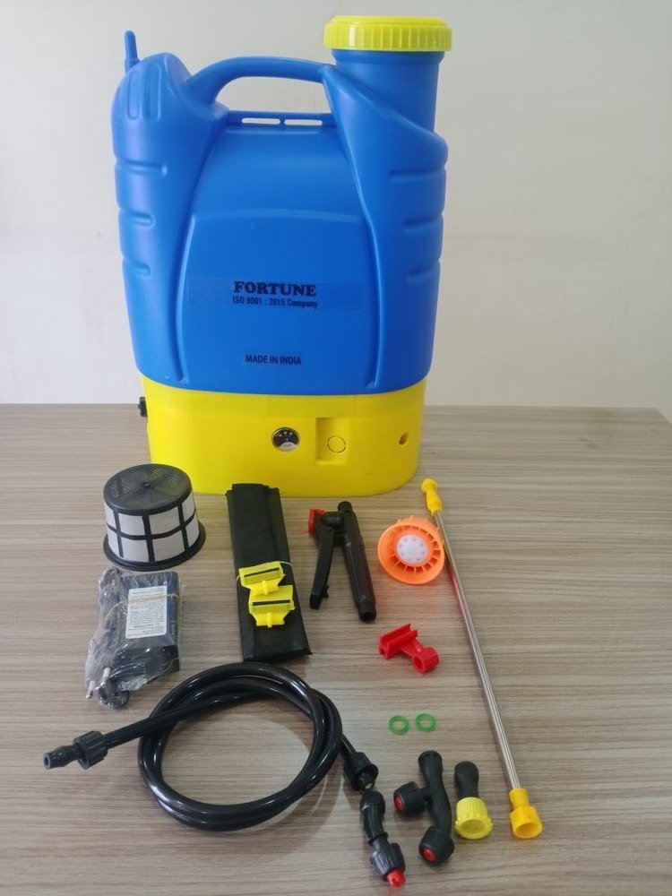 Battery HDPE Huge Demand Blue Yellow Color Comfortable 16L Agriculture Sprayer Pump