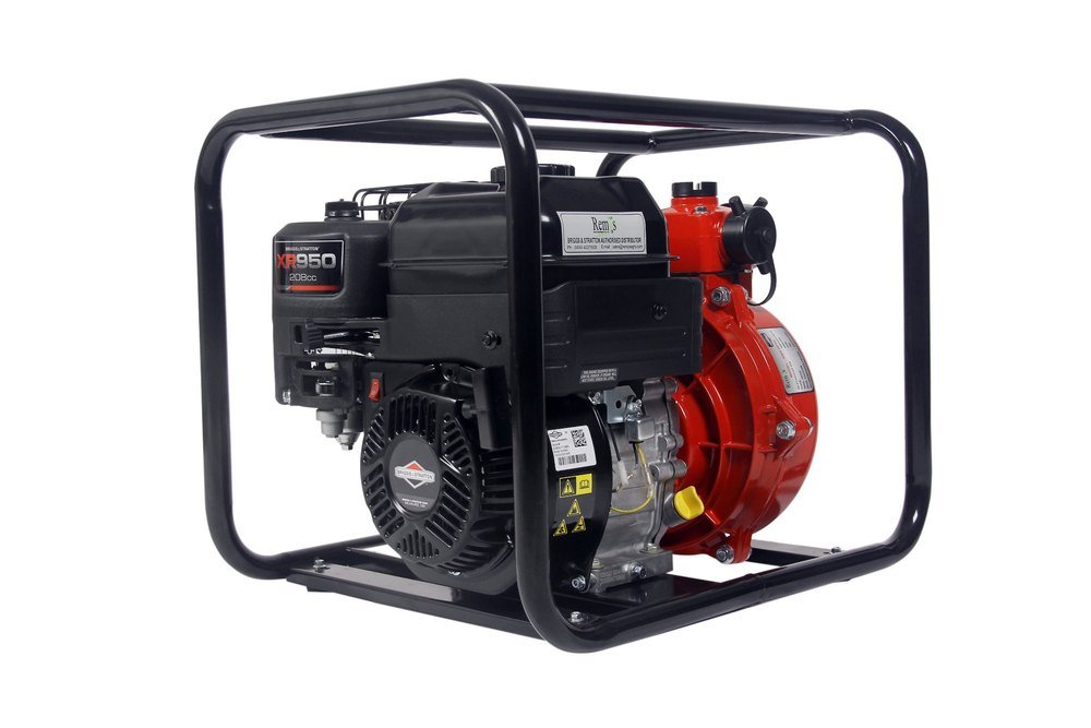 4.7 Kw 6.5 Hp Briggs & Stratton High Lift Agricultural Water Pump, 4 Stroke, Single Cylinder, Model Name/Number: Rbs - Hp 50