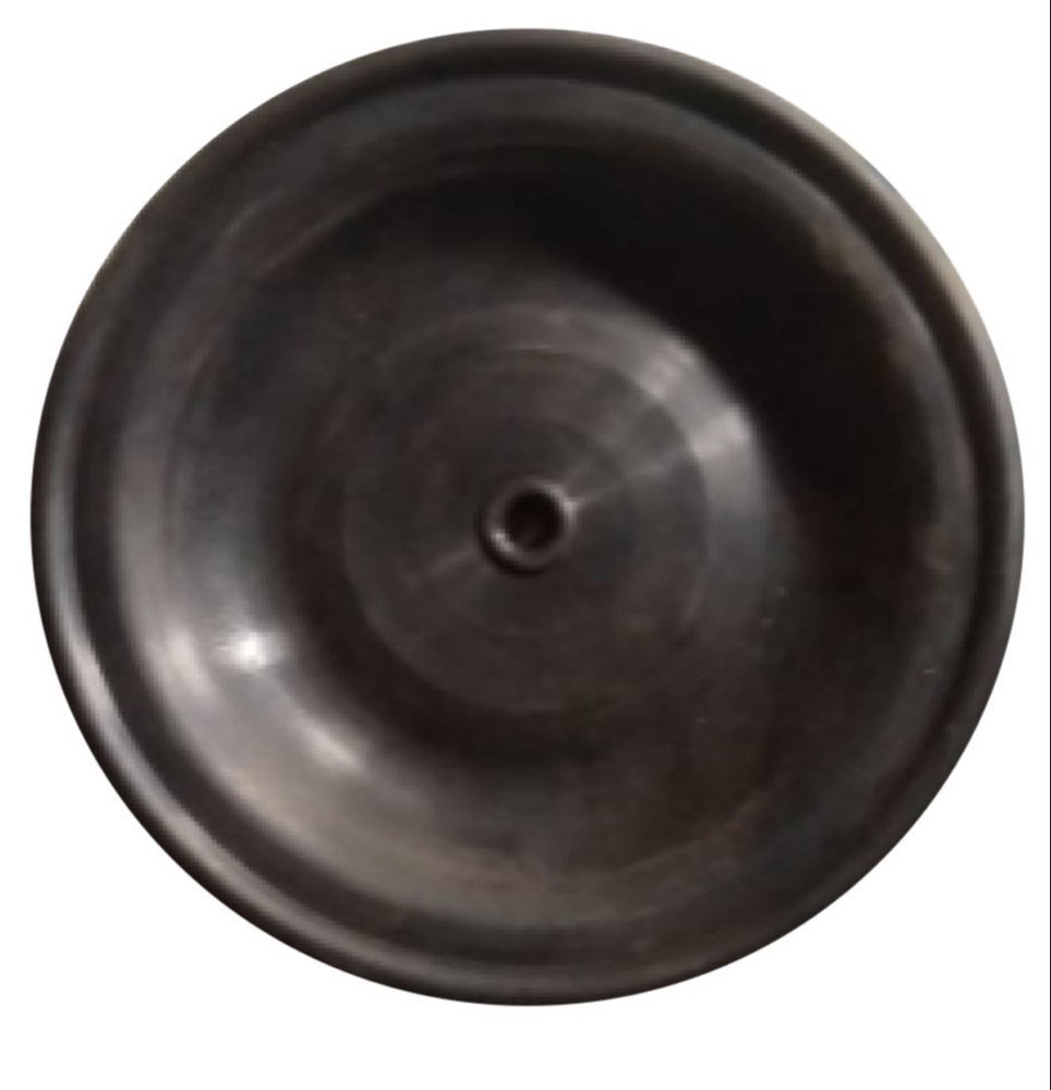 Black NBR Rubber Diaphragm, For Industrial