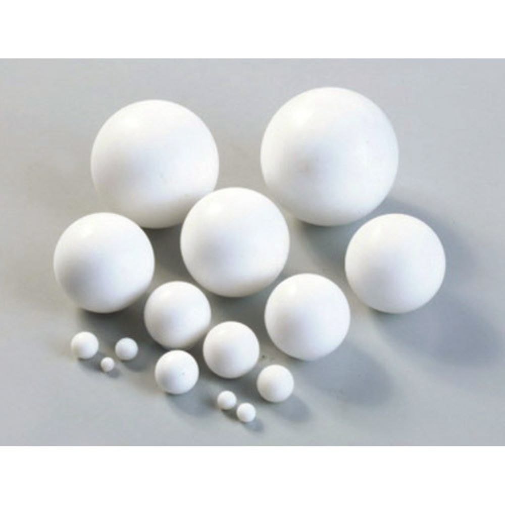 Round Solid Teflon Ptfe Ball, Size: 6mm Onwards