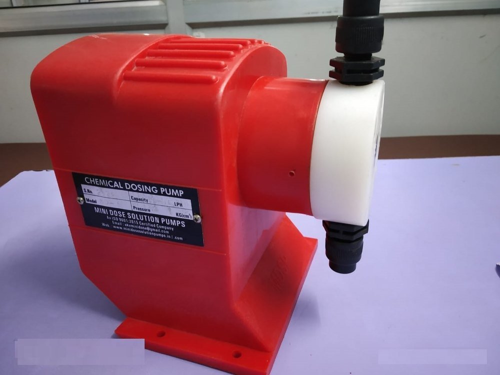 SMBS Dosing Pumps, Model Name/Number: Med 05, Max Flow Rate: 0 - 6 Lph