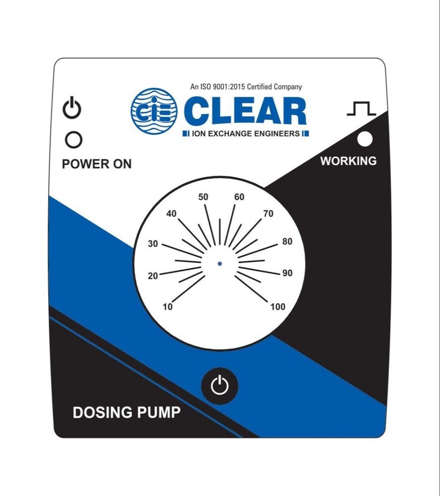 Clear Electronic Dosing Pump, 5 Lph