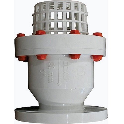 GOKUL Flange End PP Foot Valve, Size: 25Mm To 315Mm