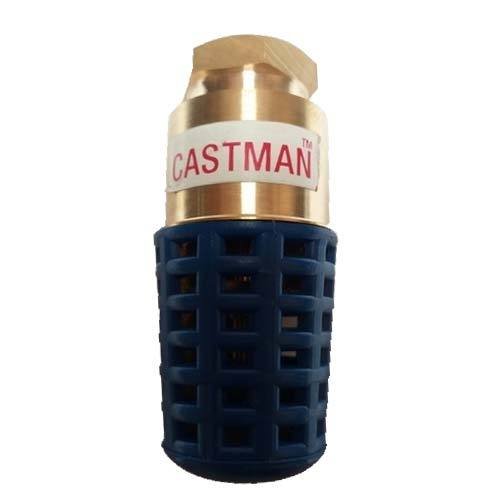 Black Mild Steel Brass Jet Foot Valve For Industrial