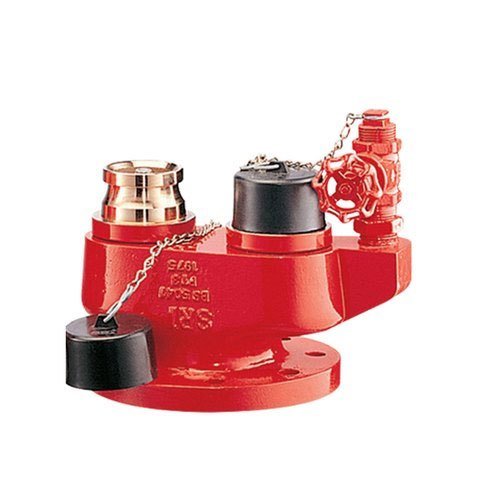 Cast Iron Fire Brigade Inlet Breeching Valve, Size: 80mm, 100mm