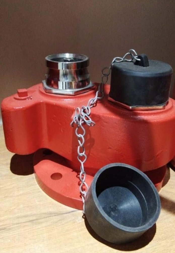 Cast Iron Two Way Inlet Valve, For Fire Safety, Size: 63mm